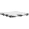 Matelas à ressorts bonnell moyen 200x200 cm 