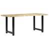 Table de salle à manger 180x90x76 cm Bois de manguier massif 