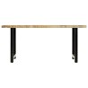 Table de salle à manger 180x90x76 cm Bois de manguier massif 