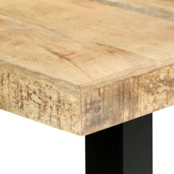 Table de salle à manger 180x90x76 cm Bois de manguier massif 