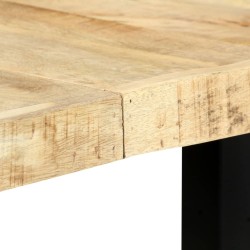Table de salle à manger 180x90x76 cm Bois de manguier massif 