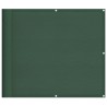 Écran de balcon vert foncé 90x800 cm 100% polyester oxford 