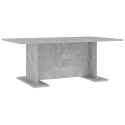 Table basse gris béton 103,5x60x40 cm bois d'ingénierie 