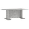Table basse gris béton 103,5x60x40 cm bois d'ingénierie 