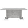 Table basse gris béton 103,5x60x40 cm bois d'ingénierie 
