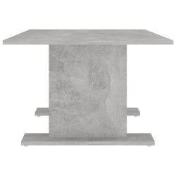 Table basse gris béton 103,5x60x40 cm bois d'ingénierie 