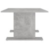 Table basse gris béton 103,5x60x40 cm bois d'ingénierie 