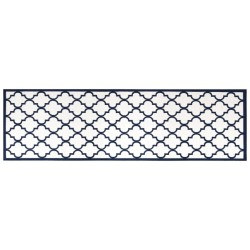 Tapis d'extérieur 80x250 cm design réversible 