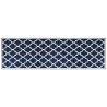 Tapis d'extérieur 80x250 cm design réversible 