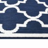 Tapis d'extérieur 80x250 cm design réversible 