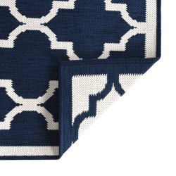 Tapis d'extérieur 80x250 cm design réversible 