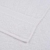 Serviettes de douche 4 pcs blanc 70x140 cm 360 g/m² 100% coton 