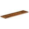 Dessus de table 100x20x3,8cm rectangulaire bois massif récupéré 