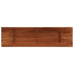 Dessus de table 100x20x3,8cm rectangulaire bois massif récupéré 