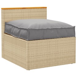 Coussin de palettepour siège Gris 70x70x12 cm en tissu Oxford 