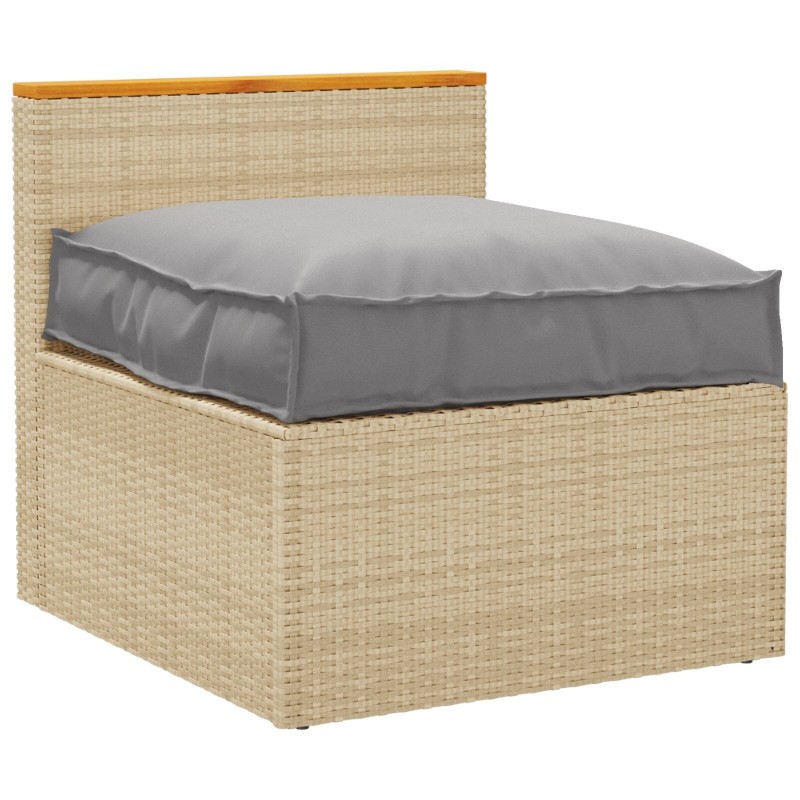 Coussin de palettepour siège Gris 70x70x12 cm en tissu Oxford 