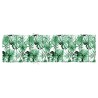 Coussin de chaise longue motif de feuilles tissu oxford 