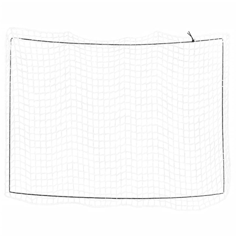 Filet pour remorque avec corde élastique blanc 4x3 m PP 