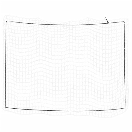 Filet pour remorque avec corde élastique blanc 4x3 m PP 