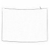 Filet pour remorque avec corde élastique blanc 4x3 m PP 