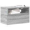 Table de chevet murale sonoma gris 45x26x28,5 cm 