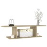 Meuble TV mural Chêne sonoma 103x30x26,5 cm 