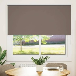 Store enrouleur occultant café 155x175cm largeur du tissu 