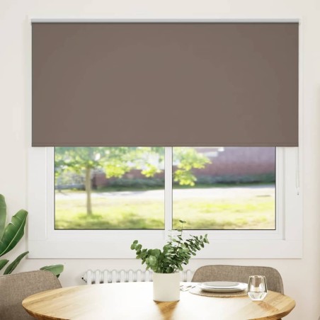 Store enrouleur occultant café 155x175cm largeur du tissu 