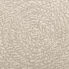 Tapis ZIZUR crème 240x340 cm aspect de jute intérieur extérieur 