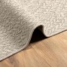 Tapis ZIZUR crème 240x340 cm aspect de jute intérieur extérieur 