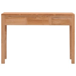 Table console 110x35x75 cm bois de teck solide 