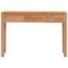 Table console 110x35x75 cm bois de teck solide 