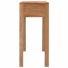 Table console 110x35x75 cm bois de teck solide 