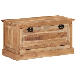 Banc de rangement de chaussures 85x40x45cm Bois d'acacia massif 