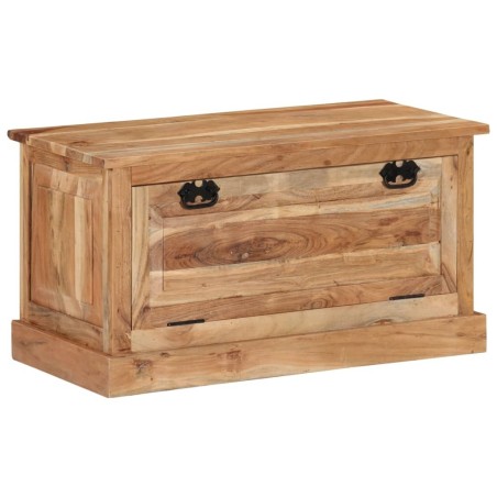 Banc de rangement de chaussures 85x40x45cm Bois d'acacia massif 