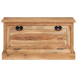 Banc de rangement de chaussures 85x40x45cm Bois d'acacia massif 
