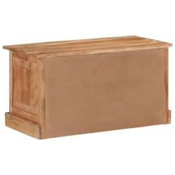 Banc de rangement de chaussures 85x40x45cm Bois d'acacia massif 