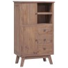 Buffet 60x30x100 cm Bois de teck solide 
