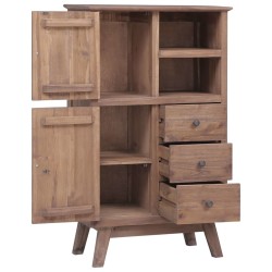 Buffet 60x30x100 cm Bois de teck solide 