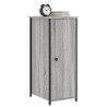 Table de chevet sonoma gris 32x42x80 cm bois d'ingénierie 