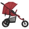 Poussette pour bébé Rouge Acier 