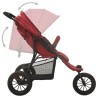 Poussette pour bébé Rouge Acier 