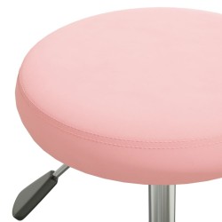 Tabouret de massage Velours Rose 