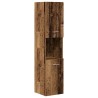 Ensemble de meubles salle de bain 4 pcs bois d'ingénierie 