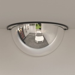 Miroirs de circulation en demi-dôme 2 pcs Ø30 cm Acrylique 