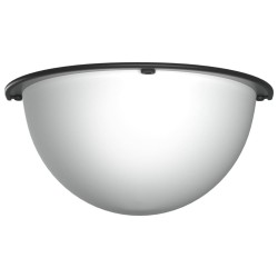 Miroirs de circulation en demi-dôme 2 pcs Ø30 cm Acrylique 
