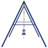 Ensemble de balançoire d'extérieur avec balançoires et échelle 