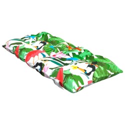 Coussins de chaise à dossier bas lot de 2 multicolore 