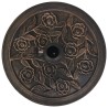 Socle de parasol Résine Rond Bronze 9 kg 