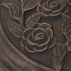 Socle de parasol Résine Rond Bronze 9 kg 